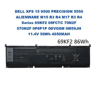 DELL XPS 15 9500 PRECISION 5550 ALIENWARE M15 R3 R4 M17 R3 R4 Series 69KF2 8FCTC 08FCTC 70N2F 070N2F