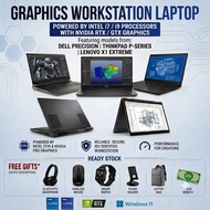 NVIDIA Graphics Laptop | Dell Precision 3571 3480 5520 | ThinkPad P15v X1 Extreme | RTX GTX T600 MX5