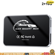 [Vodool]Wireless CarPlay & Android Auto Adapter Mini CarPlay & Auto Box Dongle Smart Box สำหรับรถยนต