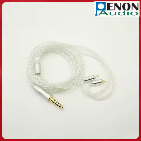 Penon Globe ORB 4 Shares OCC Silver-plated HiFi 2Pin 0.78mm/MMCX Audiophile Earphone Replacement Cab