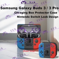 Samsung Galaxy Buds 3 / Buds 3 Pro Case / Nintendo Switch Look Chraging Box Cover / Samsung Buds3 Bu