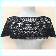 BY2 Trendy Lace Shawl & Top Set - Sleeveless Hollow Design