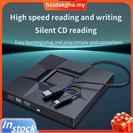 External CD and DVD Player Game Burner DVD External USB 3.0 Type C CD Writer Reader for PC Laptop De