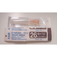 Terumo Needle 26G x 1/2 Inch (0.45 X 13mm) 1 Piece