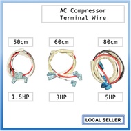 Terminal Wire Air-Conditioner Compressor Wayar Compressor 1.5HP 3HP 5HP