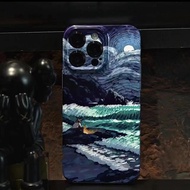 🔥ส่งจากไท🔥เคสไอโฟน 14Pro max Van Gogh แนวโน้ม กราฟฟิตี เคส for iPhone 11 12 13 14 13Pro  12Pro max case