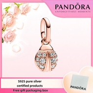 Pandora Latest S925 Pure Silver Jewelry Package Duty Free Pandora ME Lucky Ladybird Mini Dangle Char