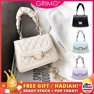 READY STOCK💖GRIMO Faaluana Quilted Sling Bag Handbag Women Beg Tangan Bags Shoulder Wanita Lady Pere