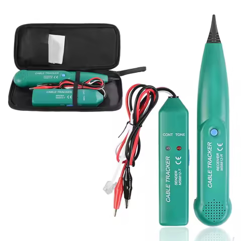 MS6812 Cable Tracker Tester Professional Line LAN detector UTP STP Telephone Wire Tracer Breakpoint 