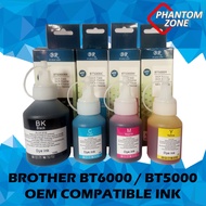 Brother Compatible Brother Refill ink BT5000 CMY, BT6000K 1 SET