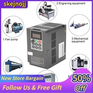 Skejnojj Frequency Inverter  1.5kW 2HP Vector Type VFD Converter 1-Phase 220V to 3-Phase 0-220V 7A