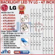 BACKLIGHT TV LED LG 47LB 47LB550A 47LF550A 47LB560T 47LB561T 47LB582T 47LB5610 47LB550 47LF550 47LB5