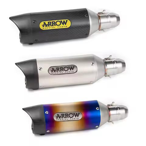 Motorcycle Exhaust ARROW Pipe Escape Moto DB Killer Modified Pipe GP Sport Racking Bike R1 R6 Z750 8