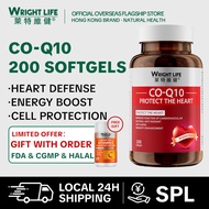 WRIGHT LIFE CoQ10 50mg High Strength 200 PCS Ubiquinol Cardiovascular Health Antioxidant Energy