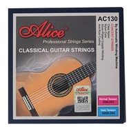 Alice AC130 Classical Guitar Strings Sliver Plated Copper