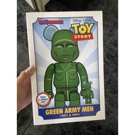 Authentic 400% + 100% toy story army man bearbrick be@rbrick men Disney