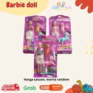 Barbie Doll And Horse Swing Barbie Doll