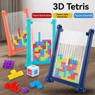 3D Tetris Battle Blocks game (70pcs) puzzles family party board games