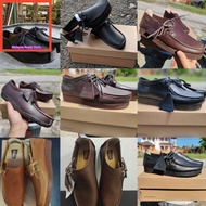 ☃（HOT ITEM） [SPECIAL OFFER ] [FREE GIFTS 🎁]  -  CLARKS LUGGER WALLABEES & NATALIE SHOES KASUT KULIT