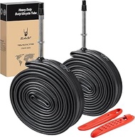 Heavy Duty 700C Bike Tube 700x18-25C Compatible with 700X18C 700X19C 700X20C 700X21C 700X22C 700X23C