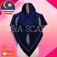 TUDUNG BAWAL MANIK KELILING & BULU AYAM TABUR