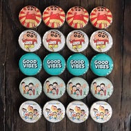 MAGNET BIB NUMBER - CARTOON EDITION