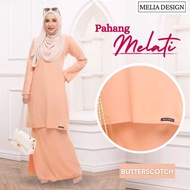 By Melia Design Baju Kurung Pesak Pahang Plain Murah Ironless Tak Payah Gosok Riau Moden Merdeka Rea