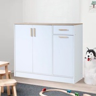 Furniture Direct MARIE 3 Door 1 Drawer Children Wardrobe-almari baju kanak kanak