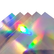 300 gsm Plano Silver Hologram Paper - Silver Paper