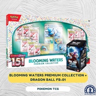 (Self-Collect Only) Pokemon TCG: Blooming Waters 151 Premium Collection + Dragon Ball FB-01 Booster 