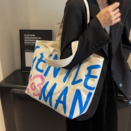 Chikoisme - AERA Totebag Canvas Shoulder Tote Korean Style Women's Shoulder Bag