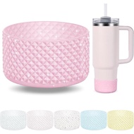 Shiny Diamond Silicone Cup Holder Suitable for 20-40 Ounces Stanley Thermos Cup Suitable for Hydro F