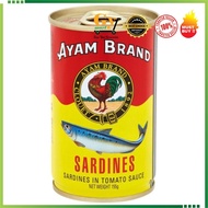 Ayam Brand Sardin 155G鸡标沙丁鱼