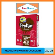 Hilo Active Protein Chocolate Calcium & Protein Powdered Milk Chocolate Flavor 250 Gr