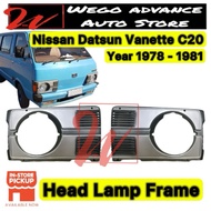 Nissan Datsun Vanette C20 Head Lamp Frame Rim Cover 1978 - 1981 New