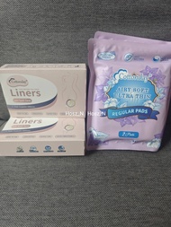 Cottonday pH Self Test Liners แผ่นอนามัย 18 ซม. 6 ชิ้น /ผ้าอนามัยแบบกลางวัน Airy Soft Ultra Thin Reg
