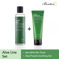 Benton ALOE SET BENTON ALOE TONER BENTON ALOE SOOTING GEL+BENTON ALOE SOOTHING TONER 200ml BENTON AL