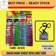 (RM2) OKADA LAND YARD + HOLDER / OKADA / NAME BADGE / LAND YARD + HOLDER