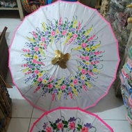 Beautiful fabric umbrella size. Big Big Big Big