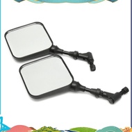 2Pcs Motorcycle Rear View Mirror Black For   200 250 Dr350 Drz 400 Dr650 uejfrdkuwg