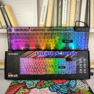 Fantech SHIKARI K515 Keyboard Keycaps Transparent RGB Gaming Keyboard