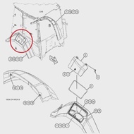 226-0291,COVER LOCK Caterpillar 416E,135H,BACKHOE LOADER, LOADER,SKIDDER,MINI HYDRAULIC EXCAVATOR,WH