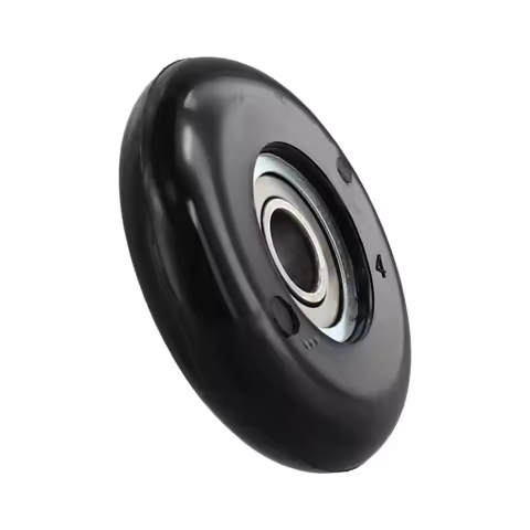 1/4 Pcs Rowing Machine Rollers 8x40x10mm Rower Wheel Nylon+steel Coated Bearing Wheels 8x40x10mm Sea