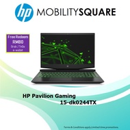 HP Pavilion Gaming 15-dk0244TX ( 9JM92PA )*Redeem RM80 e-Wallet*
