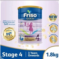 Friso Gold Stage 4 1.8kg (Singapore Source)