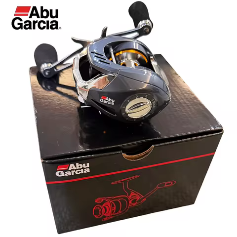 ABU GARCIA Baitcast Reel，Bearing 18+1, Gear 7:2:1, Braking Force 8kg, Stainless Steel Bearing, Adjus