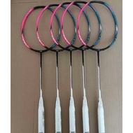 {Same Day Shipment} Li Ning Badminton Racket Halberd 8,000 Full Carbon Professional Training Badminton Racket HALBERTEC 8000 Free Pull Line