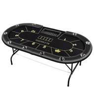 Texas Poker Table Chip Chess Room Special Foldable Texas Poker Table