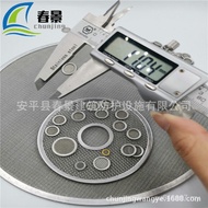 Pressure Reducing Valve Mesh Seamless Stainless Steel 80 Mesh Filter Mesh Hemming Round Sieve Mesh H