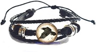 Beautiful Bird,Crow Jewelry,Raven Crow Bangle Gift for Her Edgar Allen Poe Raven,Crow Bangle Bird Br